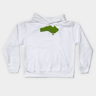 Footsteps across Australia Kids Hoodie